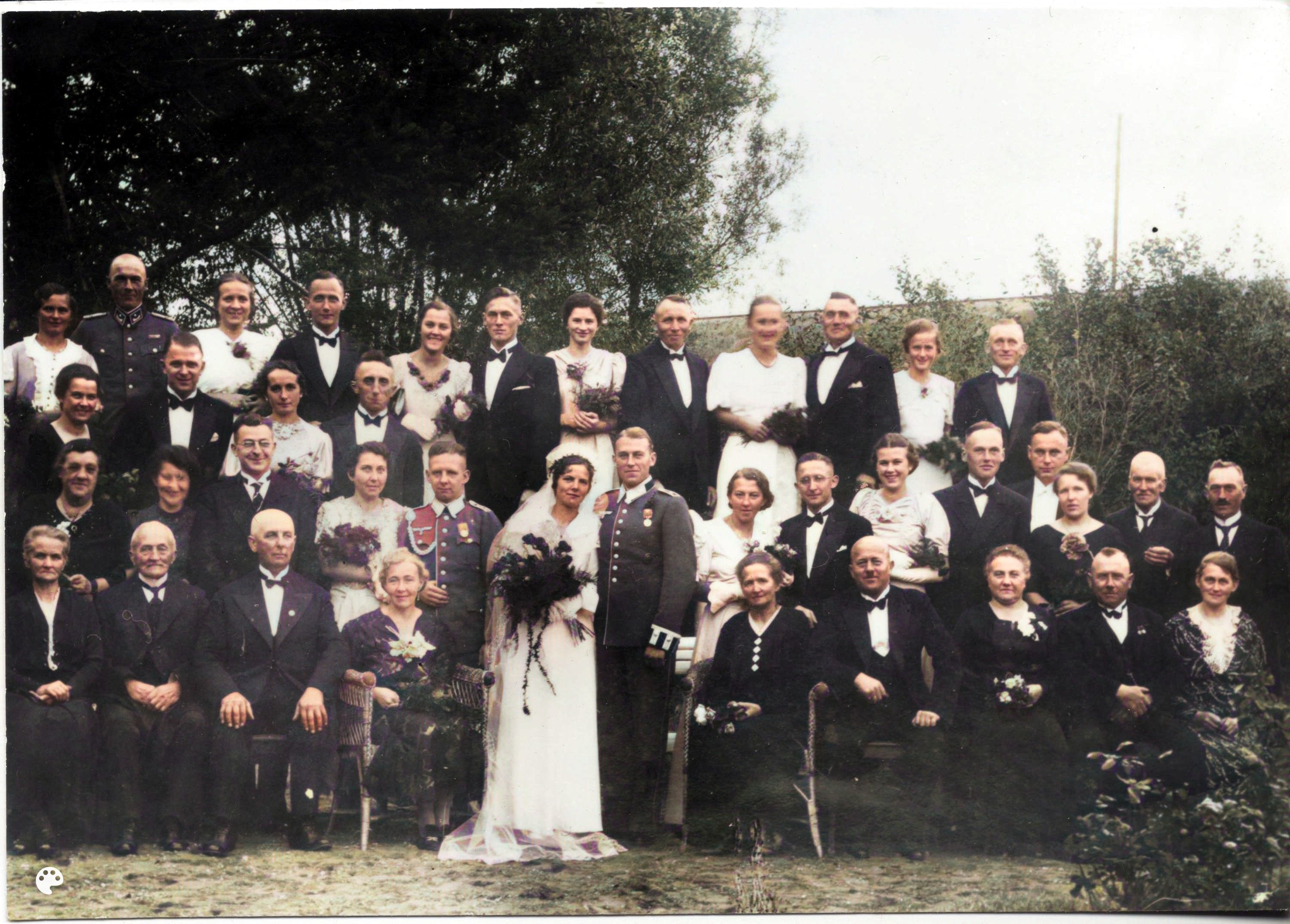 Wessel Georg und Ella Krueger Hochzeit